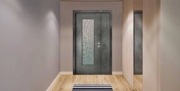 Полуторні двері