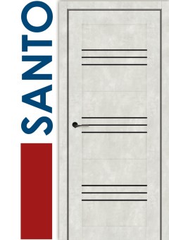 "CITY LINE"(СІТІ ЛАЙН) SANTO ціна за блок(полотно.короб.лиштва з двох сторін)