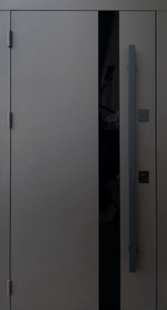 Qdoors Вхідні двері Елегант вулиця 8019 коричневі